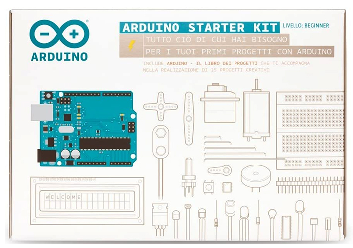 Arduino Starter Kit Italiano, elettronica, informatica e coding
