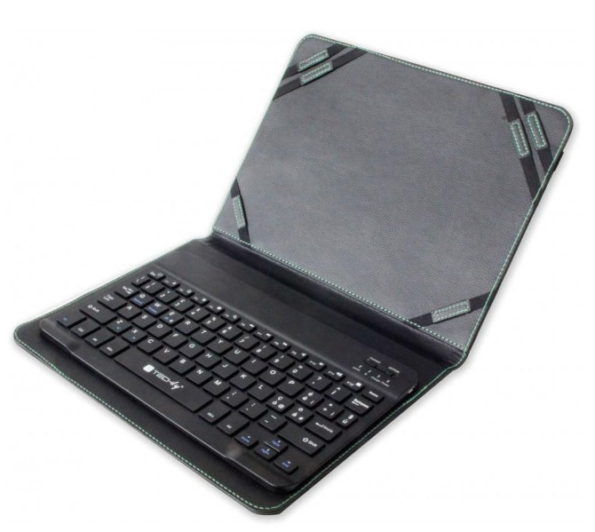 Cover Con Tastiera Bluetooth Removibile per Tablet 9.7”/10.1”