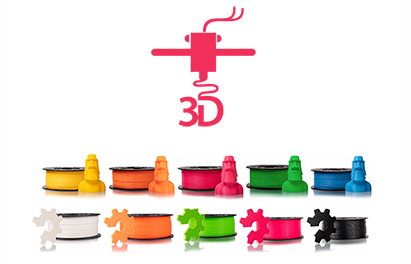 Starter Fan Pack 3D – Filamenti PLA/ABS colori assortiti