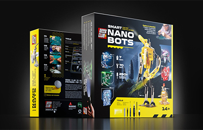 Nano Bots Intelligenti – Kit completo STEM per l’esplorazione dei circuiti e pratica della saldatura elettronica per la scuola secondaria
